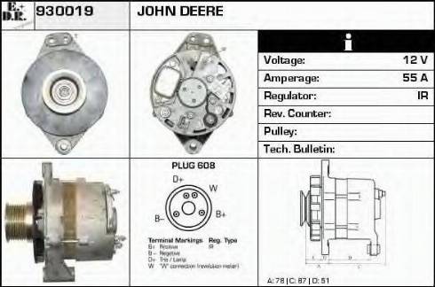 EDR 930019 - Alternator www.molydon.hr