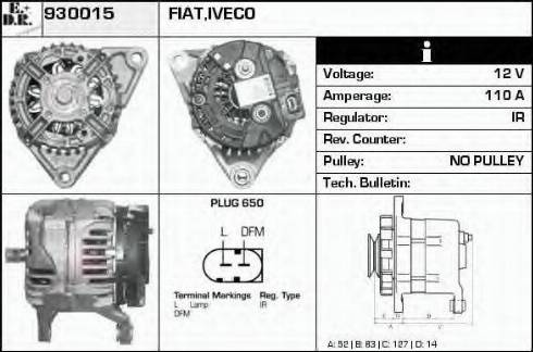 EDR 930015 - Alternator www.molydon.hr