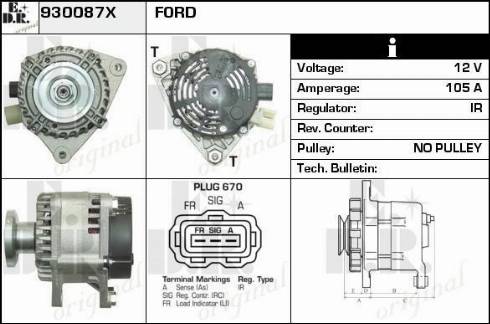 EDR 930087X - Alternator www.molydon.hr