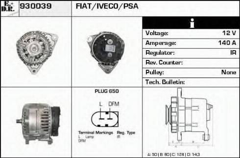 EDR 930039 - Alternator www.molydon.hr