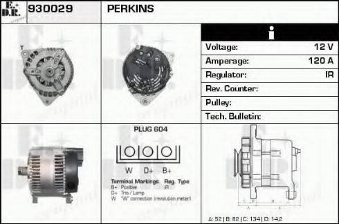 EDR 930029 - Alternator www.molydon.hr