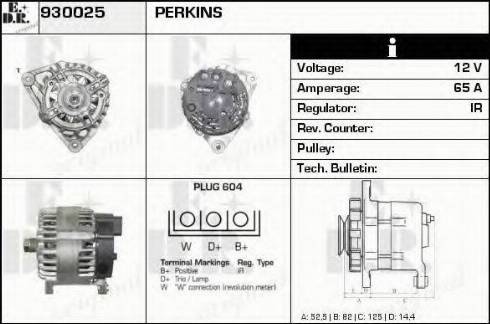 EDR 930025 - Alternator www.molydon.hr