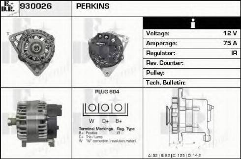 EDR 930026 - Alternator www.molydon.hr