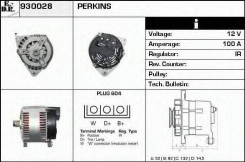 EDR 930028 - Alternator www.molydon.hr