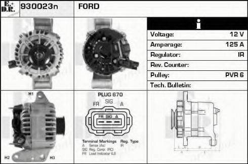 EDR 930023N - Alternator www.molydon.hr