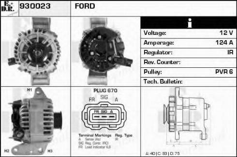 EDR 930023 - Alternator www.molydon.hr