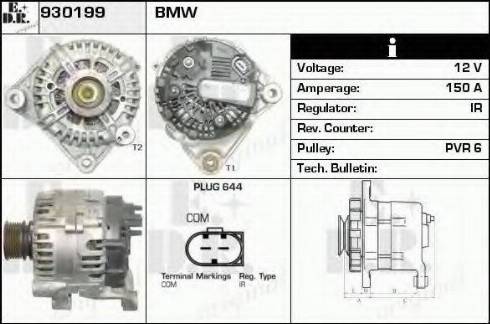 EDR 930199 - Alternator www.molydon.hr