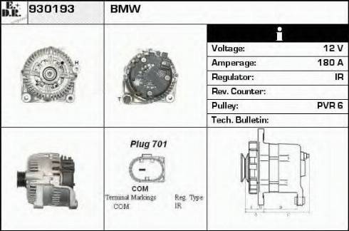 EDR 930193 - Alternator www.molydon.hr