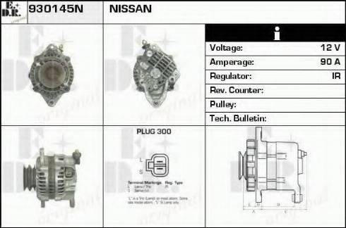 EDR 930145N - Alternator www.molydon.hr