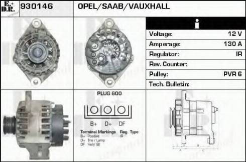 EDR 930146 - Alternator www.molydon.hr