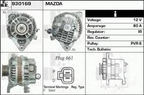 EDR 930169 - Alternator www.molydon.hr