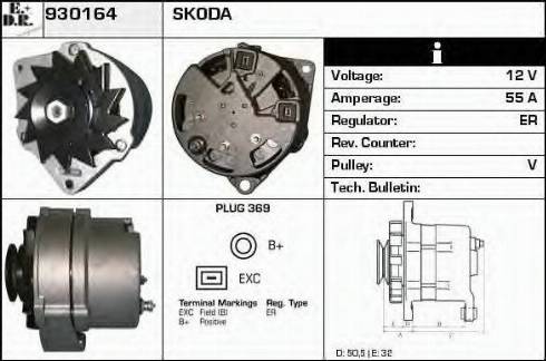 EDR 930164 - Alternator www.molydon.hr