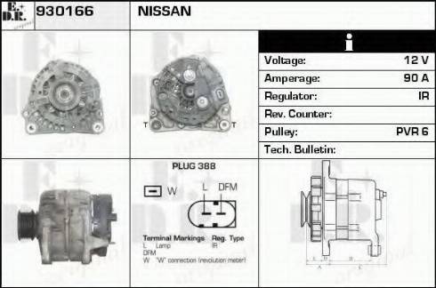 EDR 930166 - Alternator www.molydon.hr