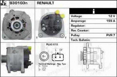 EDR 930103N - Alternator www.molydon.hr