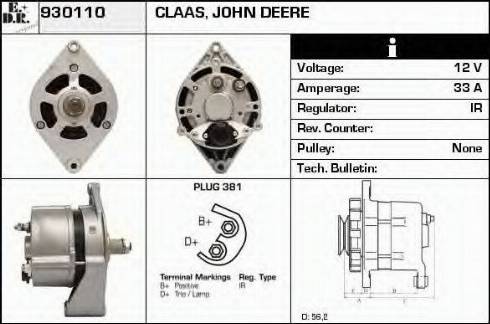 EDR 930110 - Alternator www.molydon.hr