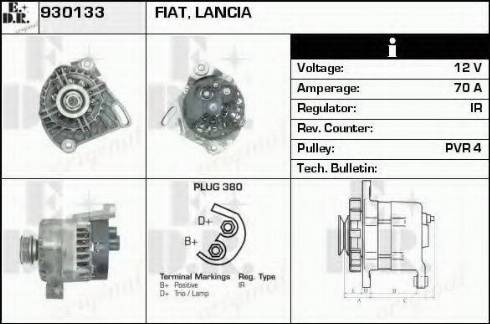 EDR 930133 - Alternator www.molydon.hr