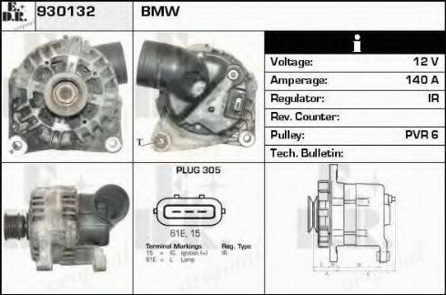 EDR 930132 - Alternator www.molydon.hr