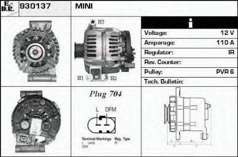 EDR 930137 - Alternator www.molydon.hr