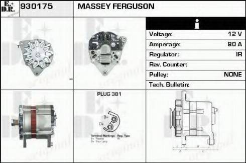 EDR 930175 - Alternator www.molydon.hr