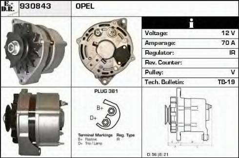 EDR 930843 - Alternator www.molydon.hr