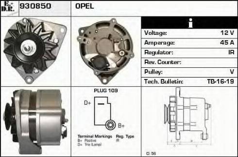 EDR 930850 - Alternator www.molydon.hr