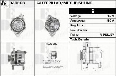 EDR 930868 - Alternator www.molydon.hr