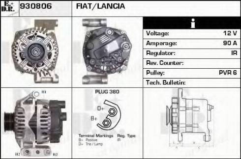 EDR 930806 - Alternator www.molydon.hr