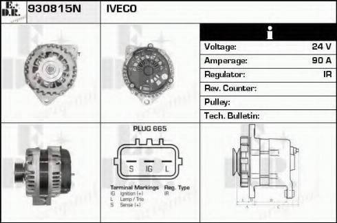 EDR 930815N - Alternator www.molydon.hr