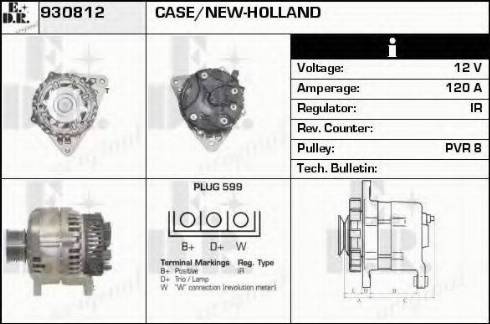 EDR 930812 - Alternator www.molydon.hr