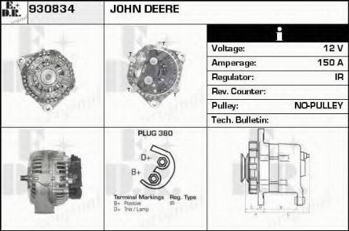 EDR 930834 - Alternator www.molydon.hr