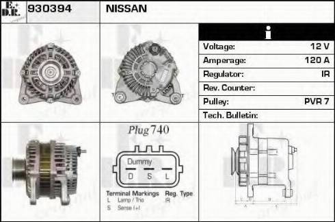 EDR 930394 - Alternator www.molydon.hr