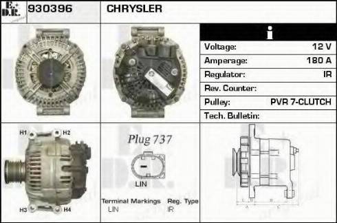 EDR 930396 - Alternator www.molydon.hr