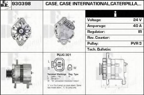 EDR 930398 - Alternator www.molydon.hr