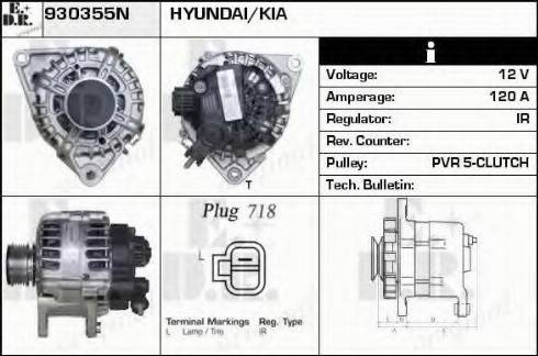 EDR 930355N - Alternator www.molydon.hr