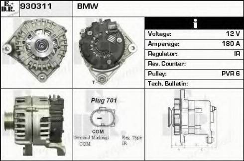 EDR 930311 - Alternator www.molydon.hr