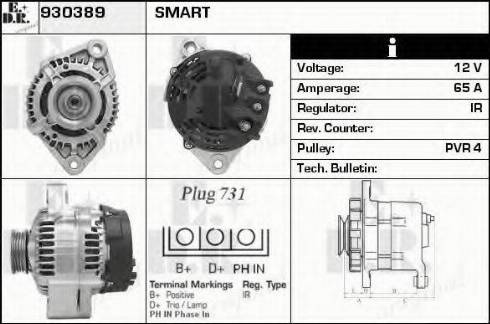 EDR 930389 - Alternator www.molydon.hr