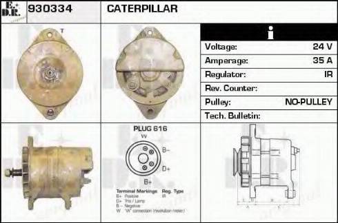 EDR 930334 - Alternator www.molydon.hr