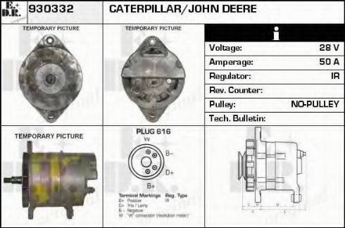 EDR 930332 - Alternator www.molydon.hr