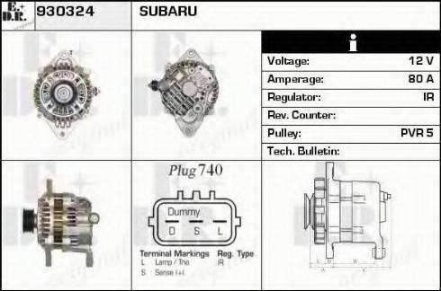 EDR 930324 - Alternator www.molydon.hr