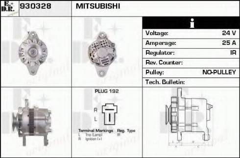 EDR 930328 - Alternator www.molydon.hr