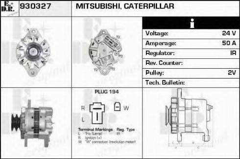 EDR 930327 - Alternator www.molydon.hr