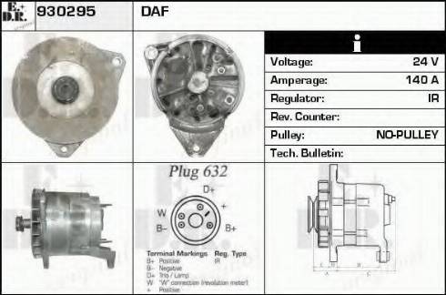 EDR 930295 - Alternator www.molydon.hr