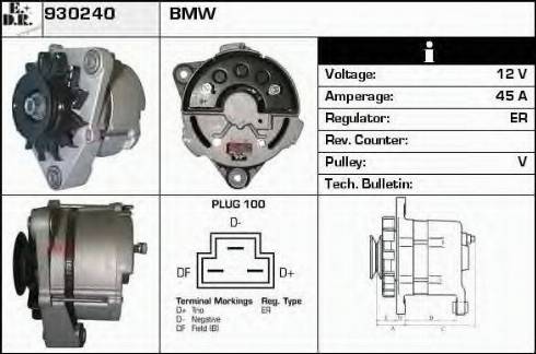 EDR 930240 - Alternator www.molydon.hr