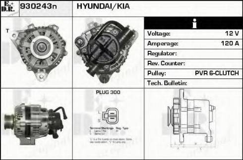 EDR 930243N - Alternator www.molydon.hr