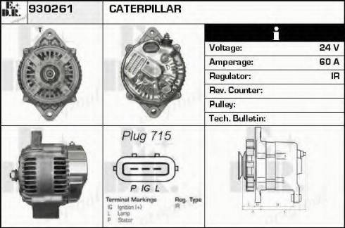 EDR 930261 - Alternator www.molydon.hr