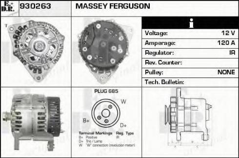 EDR 930263 - Alternator www.molydon.hr