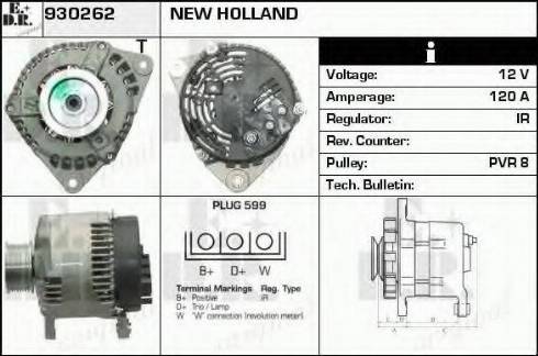 EDR 930262 - Alternator www.molydon.hr