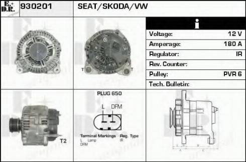 EDR 930201 - Alternator www.molydon.hr