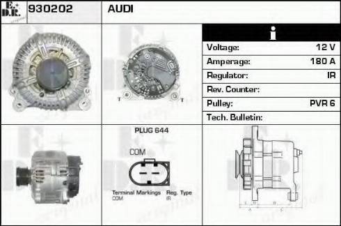 EDR 930202 - Alternator www.molydon.hr