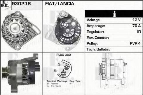 EDR 930236 - Alternator www.molydon.hr